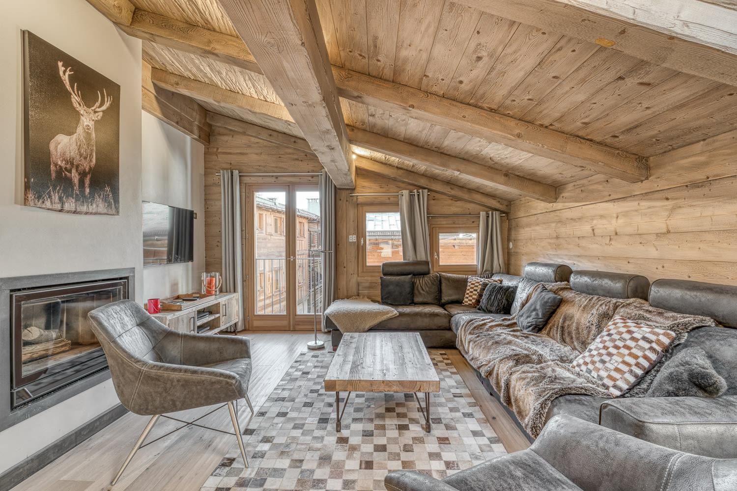Appartement Equinox Megève Exterior foto